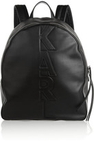 Thumbnail for your product : Karl Lagerfeld Paris Appliquéd leather backpack