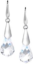 Thumbnail for your product : Aurora Made With Swarovski Elements Rhodium Plated Clear Crystal Drop Earrings