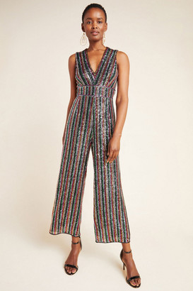 Saylor sequin jumpsuit Clearance