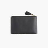Thumbnail for your product : J.Crew Medium pouch in calf hair and leather