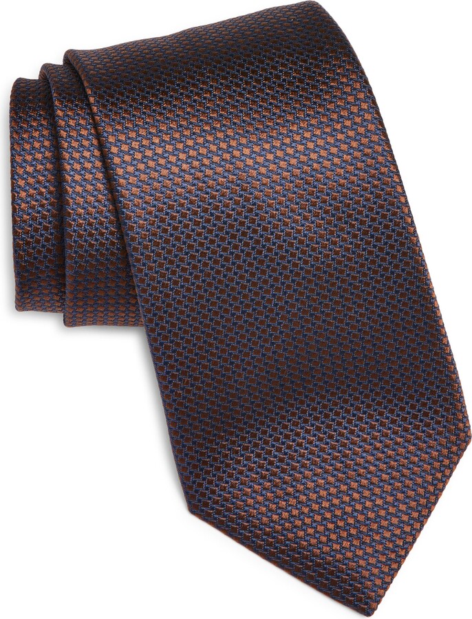 Canali Neat Silk Tie
