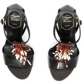 Thumbnail for your product : Roger Vivier Multicolor Fringe Sandals