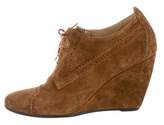 Thumbnail for your product : Balenciaga Suede Wedge Booties