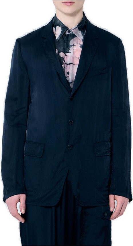 Dries Van Noten Single-Breasted Tailored Blazer
