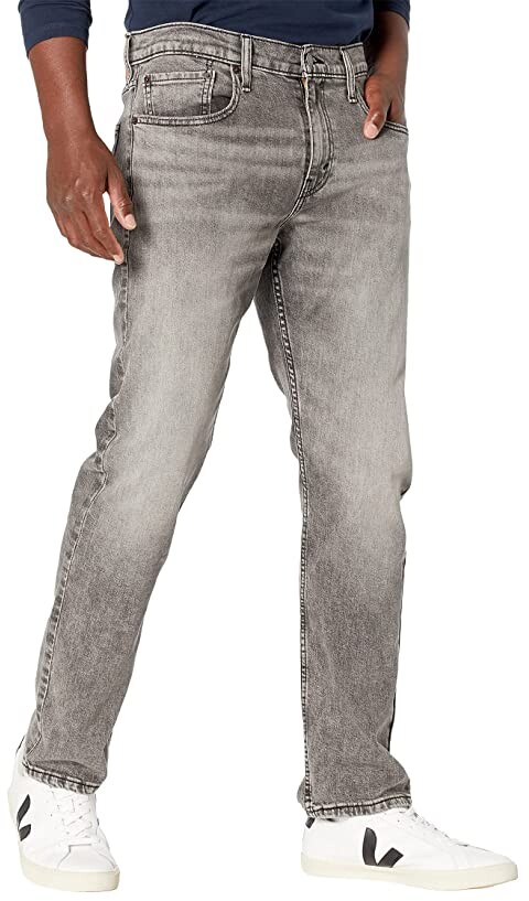 Mens Washed Dark Grey Jeans | ShopStyle