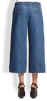 Thumbnail for your product : Michael Kors Pleated Denim Culottes
