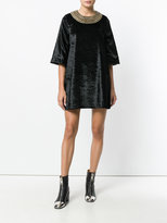 Thumbnail for your product : Amen embellished neck dress