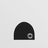 Thumbnail for your product : Burberry Logo Graphic Cashmere Blend Beanie