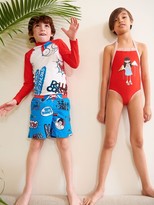Thumbnail for your product : Little Marc Jacobs Printed Lycra One Piece Swimsuit