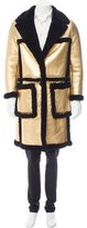 Thumbnail for your product : Prada Leather Shearling Jacket