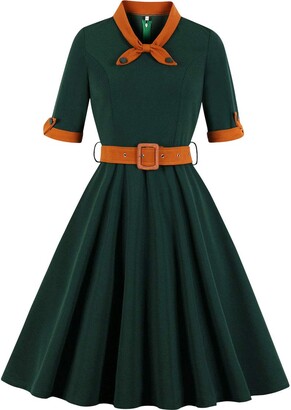 Odizli 1950s Dresses for Women UK 50s Style Audrey Hepburn Vintage ...