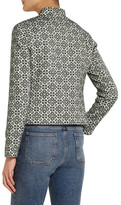 Thumbnail for your product : Tory Burch Embellished Cotton-Blend Jacquard Jacket