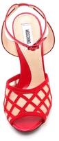 Thumbnail for your product : Moschino Mesh Vamp Sandals