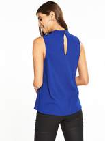 Thumbnail for your product : Vero Moda Philipa Sleeveless Choker Top - Blue