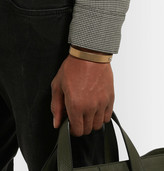 Thumbnail for your product : Valentino Burnished Silver-Tone and Gold-Tone Cuff