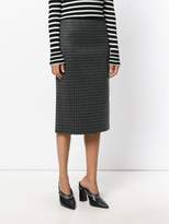 Thumbnail for your product : No.21 checked pencil skirt