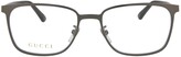 Thumbnail for your product : Gucci Rectangle Metal Optical Frames