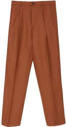 Duarte Russet Orange Wool Pants