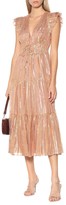 Thumbnail for your product : Ulla Johnson Justyne silk-blend midi dress