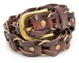 Thumbnail for your product : MANGO Braided leather belt