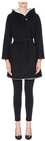 Thumbnail for your product : Max Mara Hooded wool and angora-blend coat