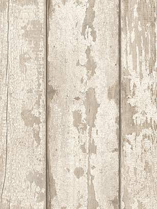 ARTHOUSE Whitewashed Wood Wallpaper