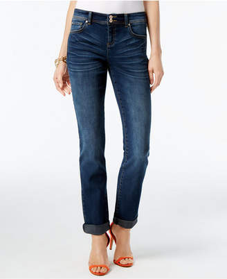 INC International Concepts Rolled Straight-Leg Jeans, Created for Macy's