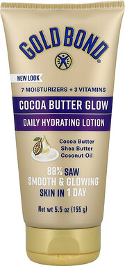 Gold Bond Gold Bond, Cocoa Butter Glow, Daily Hydrating Lotion, 5.5 oz (155 g)