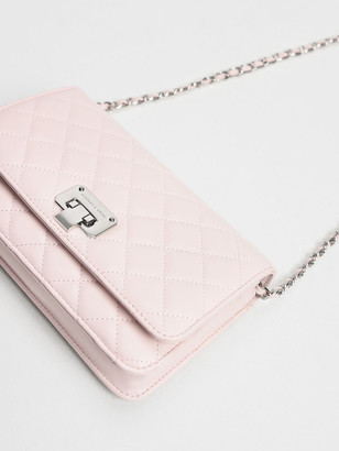 Charles & Keith Quilted Clutch