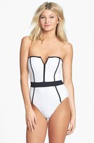 Thumbnail for your product : La Blanca 'Let's Bond' Bandeau One-Piece Swimsuit