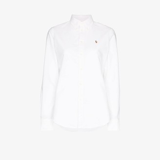 Polo Ralph Lauren Polo Pony cotton Oxford shirt - ShopStyle Long Sleeve Tops