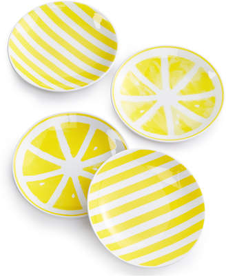 Kate Spade With A Twist 4-Pc. Tidbit Plate Set, Created for Macy's