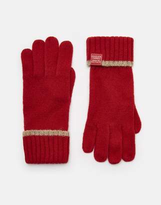 Joules Huddle Longlength knitted gloves