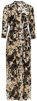 Thumbnail for your product : L'Agence Cameron Silk Printed Long-Sleeve Shirtdress
