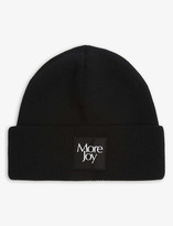 Thumbnail for your product : More Joy print wool beanie hat