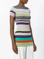 Thumbnail for your product : Missoni striped knit T-shirt