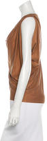 Thumbnail for your product : Halston Draped Cowl Neck Top