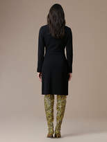Thumbnail for your product : Diane von Furstenberg Long Sleeve A-Line Wrap Dress
