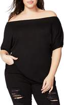 Thumbnail for your product : Rachel Roy Off the Shoulder Tee