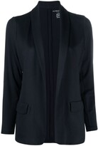 Thumbnail for your product : Majestic Filatures Open-Front Shawl-Lapel Blazer