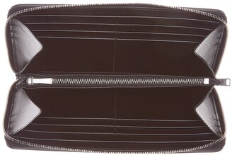 Celine Large Leather Zip Around Wallet