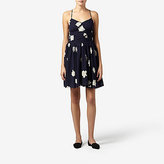 Thumbnail for your product : Band Of Outsiders slip dress with criss cross waist