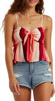 Thumbnail for your product : Billabong Hugs and Kisses Print Knot Front Camisole