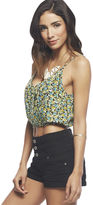 Thumbnail for your product : Wet Seal Floral Crop Tank
