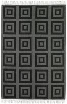 Thumbnail for your product : DwellStudio Concentric Squares Throw, Charcoal