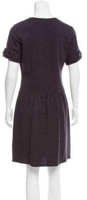 Burberry Wool Knee-Length Dress