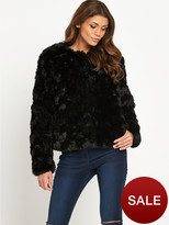 Thumbnail for your product : South Short Faux Fur Coat