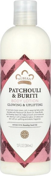 Nubian Heritage NubianHeritageBodyLotion,Patchouli&Buriti,13floz(384ml)