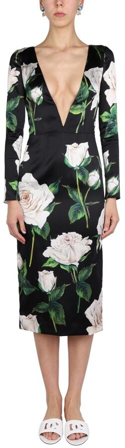 Dolce Gabbana Rose Dress | Shop the world's largest collection of 