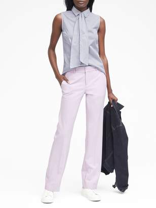 Banana Republic Riley Tailored-Fit Sleeveless Shirt with Removable Tie